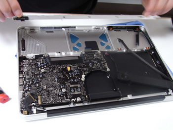 macBook unpacking process